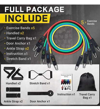 SKYGROW Resistance Band Set for Heavy Workout (premium product for premium people)